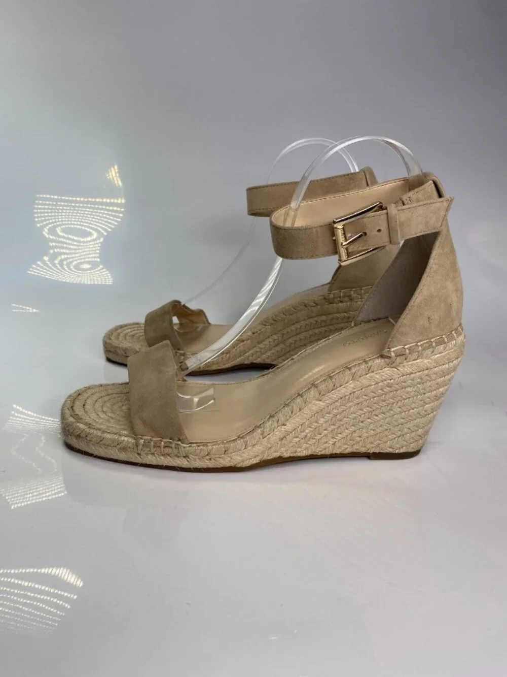 Vince Camuto Women's Meddrina Tortilla Espadrille Wedge Sandal sz 10